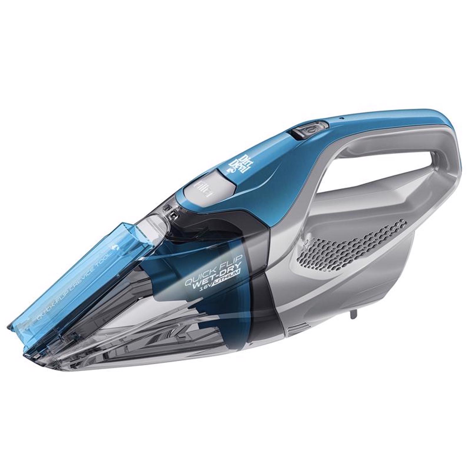 BLACK+DECKER Reviva 8V MAX Cordless Hand Vacuum with Charger, Filter and  Brush Crevice Tool (REVHV8J40)