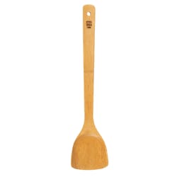 JOYCE CHEN WOOD Set, Joyce Chen 12 L Natural Bamboo Spatula and Spoon Set, Wooden  Spoon and Spatula Set, Wooden Serving Utensils 