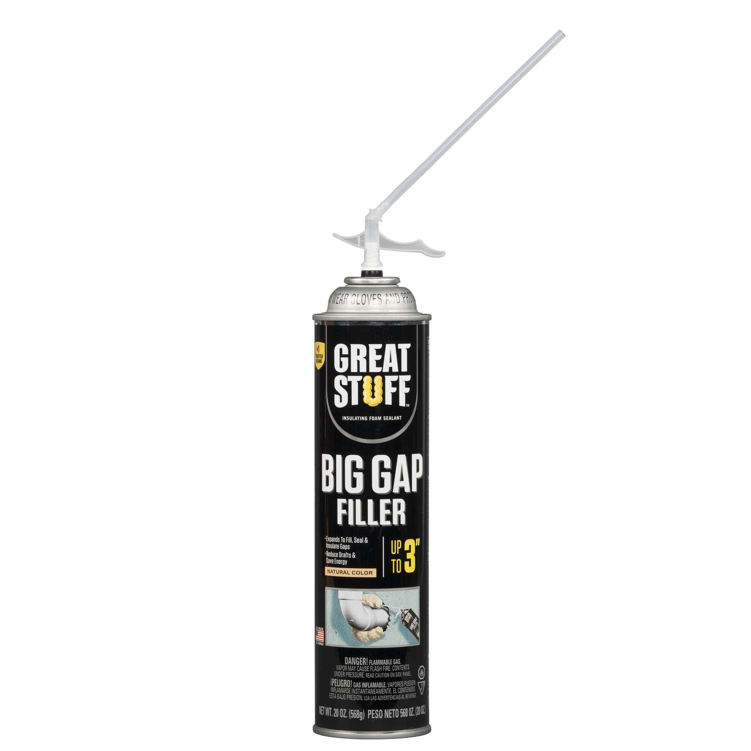 Have a question about GREAT STUFF 12 oz. Pond and Stone Insulating Foam  Sealant? - Pg 1 - The Home Depot