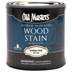 Old Masters Semi-Transparent Golden Oak Water-Based Latex Wood Stain 0.5 pt