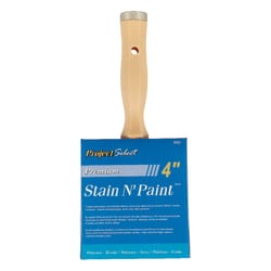Linzer Project Select 4 in. W Flat Paint Brush