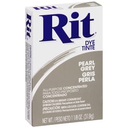 Rit 1.13 oz Pearl Grey For Fabric Dye