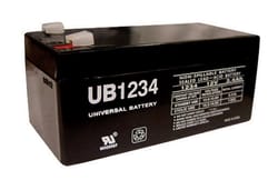 Universal Power Group UB1234 3.4 Ah 12 V Lead Acid Battery