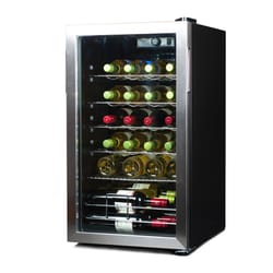 Black+Decker 2.5 cu ft Black Stainless Steel Wine Cellar 120 W