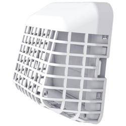 Ace White Plastic Dryer Vent Hood