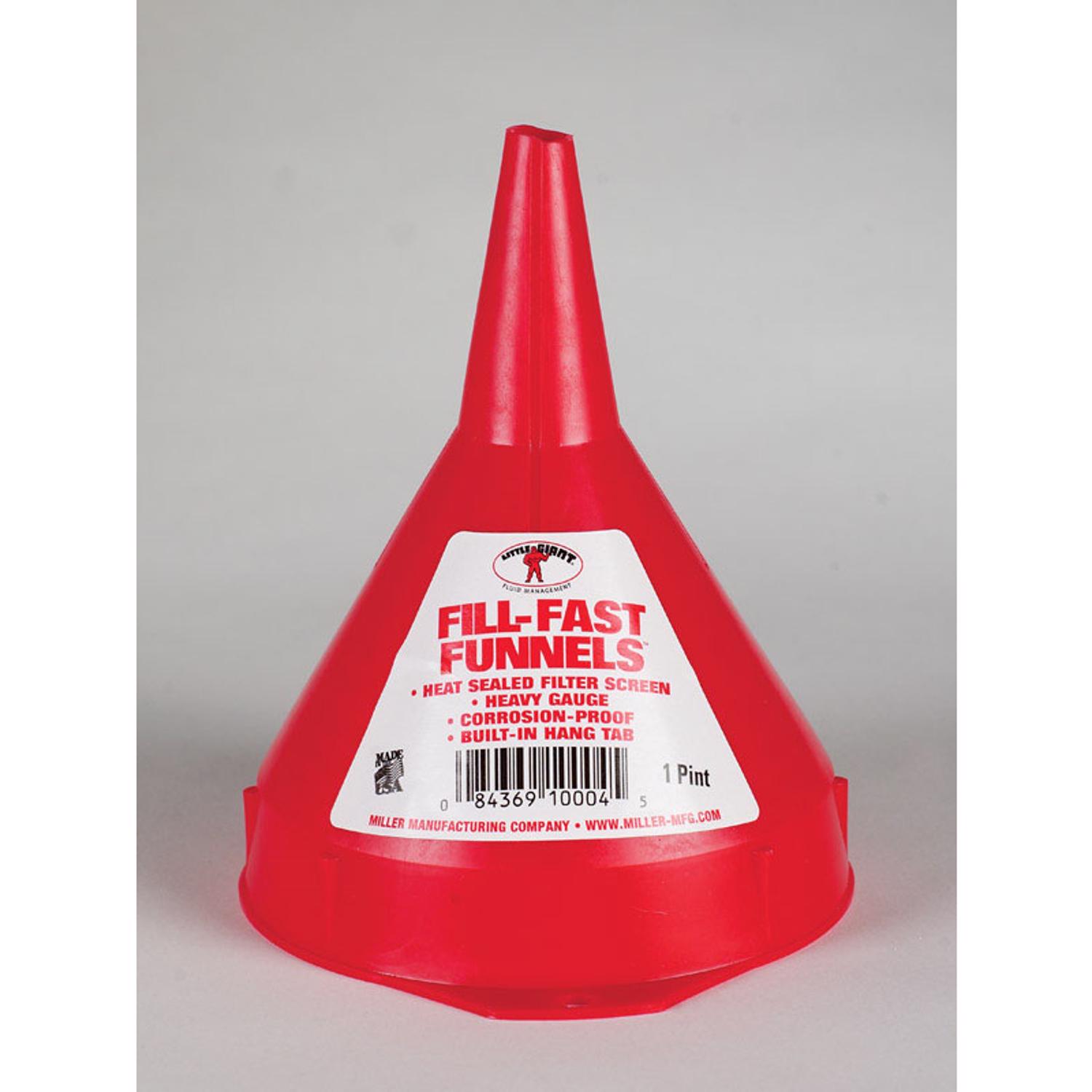 Little Giant Orange 6 in. H Plastic 16 oz Funnel - Ace Hardware