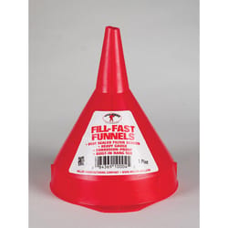 Little Giant Orange 6 in. H Plastic 16 oz Funnel