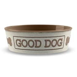 TarHong Natural Good Dog Melamine 4 cups Pet Bowl