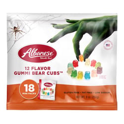 Albanese Halloween Assorted Gummy Bears 9 oz