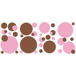RoomMates Assorted in. W X 5 in. L Trendy and Sophisticated Peel and Stick Wall Decal