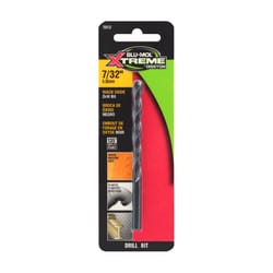 Blu-Mol Xtreme 7/32 in. High Carbon Steel Drill Bit 1 pk