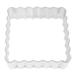 R&M International Corp 3 in. L Square Fluted Cookie Cutter Silver 1 pc