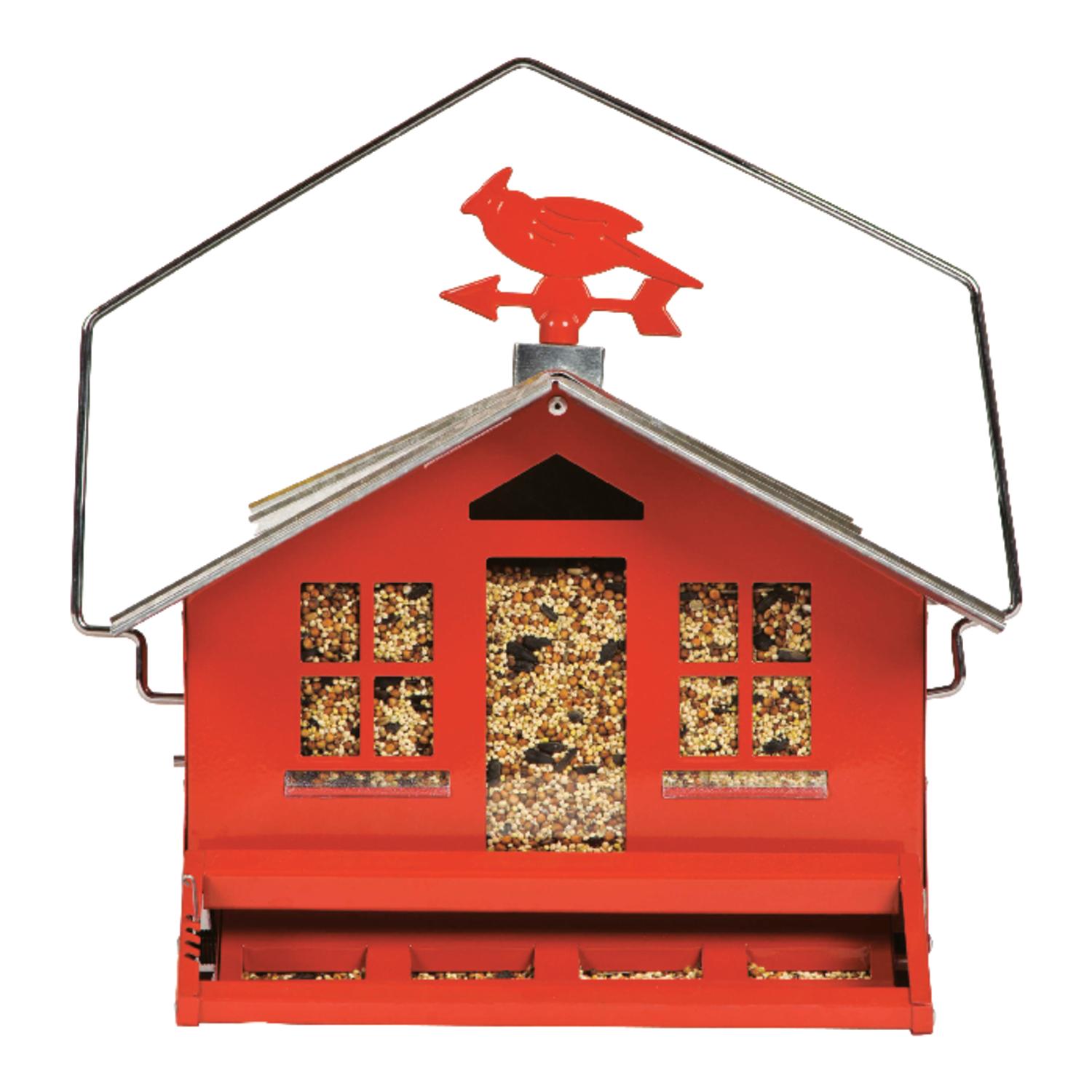 garden treasures steel bird feeder accessory