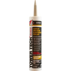 Tower Sealants Tower Tech 2 Aluminum Gray Acrylic Urethane Window and Door Sealant 10.1 oz