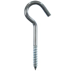 Hillman Cup Hooks, Black, 2.25-In., 4-Pk.