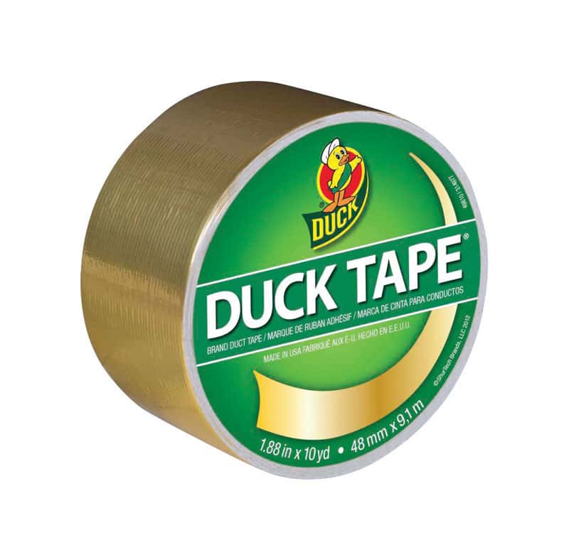 Duck 1.88 in. W X 10 yd L Gold Solid Duct Tape Ace Hardware