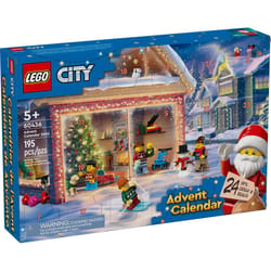 LEGO Advent City LEGO City Advent Calendar Multicolored 195 pc