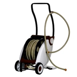 Garden Power 100 ft. Gray Wheeled Hose Reel