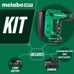 Metabo HPT Multivolt 18 Ga. Cordless Compact Brad Nailer Kit (Battery & Charger) 18 V