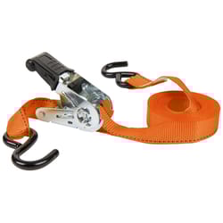 Keeper 1 in. W X 15 ft. L Orange Tie Down Strap 500 lb 4 pk