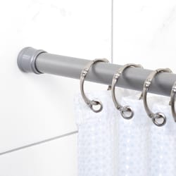 MAINSTAYS 2-Sided Wire Shower Curtain Hook Or Ring, Brushed Nickel