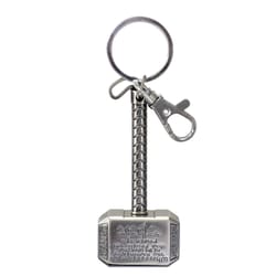 Monogram Marvel Key Ring Pewter