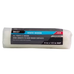 Ace Best Woven 9 in. W X 1/2 in. Paint Roller Cover 1 pk