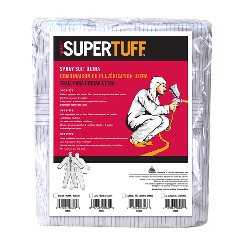 SuperTuff Plastic Painter's Coveralls White M 1 pk Ace Hardware