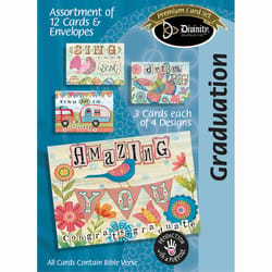 Divinity Graduation Boxed Card Paper 12 pk