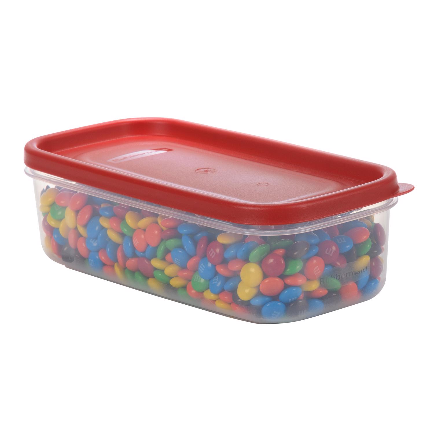 5-Cup Clear/Blue Total Solution Plastic On The Go Square w/Divided Tray Food  Storage Container by SnapWare at Fleet Farm