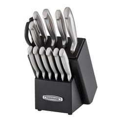 Farberware Edgekeeper Pro Assorted in. L Carbon Steel Knife Set 13 pc