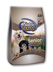 NutriSource Senior Chicken and Rice Cubes Dog Food 5 lb