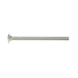 HILLMAN 1/4 in. X 3-1/2 in. L Stainless Steel Carriage Bolt 25 pk