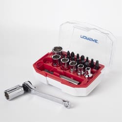 Norske 1/4 in. drive SAE Socket Accessory Set 23 pc