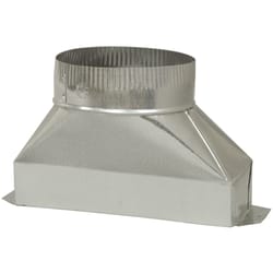 Deflect-O 5 in. D X 10 in. L Galvanized Steel Duct