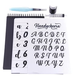 Kikkerland Crafters Brush Lettering Kit 1 pk