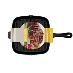 Good Cook Cast Iron Grill Pan Black