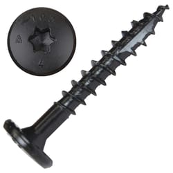 Screw Products NOVA #16 in. X 2 in. L Star Black Steel Lag Screw 50 pk