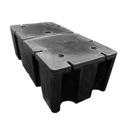 Multinautic Black Polyethylene Dock Float