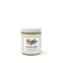 Finding Home Farms White Joyeux Noel Scent Candle 7.5 oz