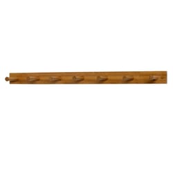 Spectrum 24 in. L Brown Wood Rack 1 pk