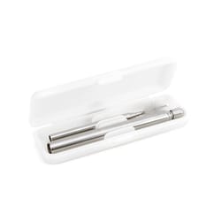 Kikkerland Stainless Steel Travel Set Straws