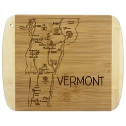 Totally Bamboo A Slice of Life 11 in. L X 8.75 in. W X 0.5 in. Bamboo Cutting Board