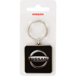 HILLMAN Nissan Metal Silver Decorative Keychain