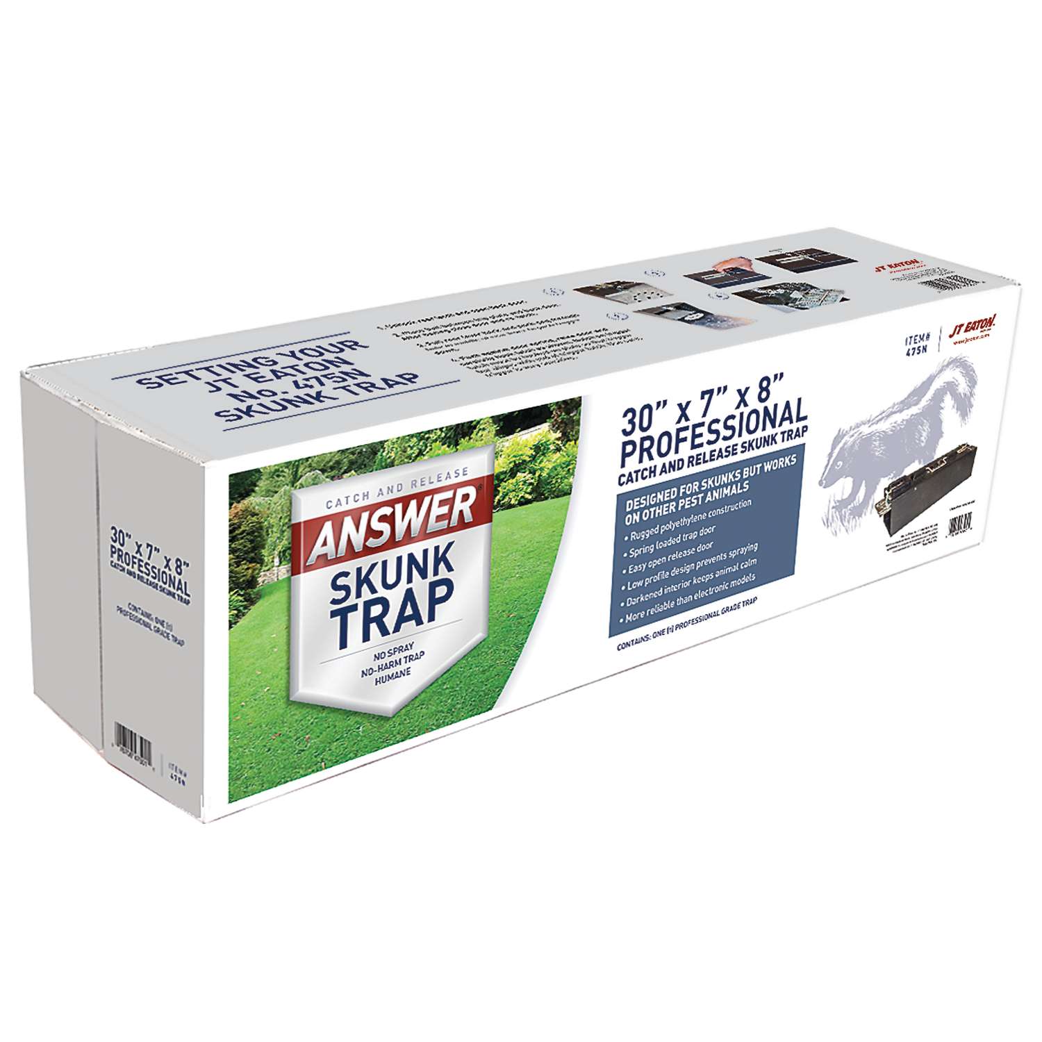 JT Eaton Answer Medium Live Catch Animal Trap For Skunks 1 pk - Ace Hardware