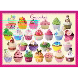 Eurographics Cupcakes Jigsaw Puzzles Multicolored 100 pc