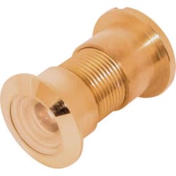 Ace 0.93 in. D 130 deg Polished Brass Brass Door Viewer