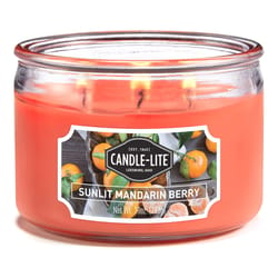 Candle-Lite Orange Sunlit Mandarin Berry Scent Candle 10 oz