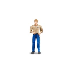 Bruder Bworld Man Light Skin Toy Multicolored