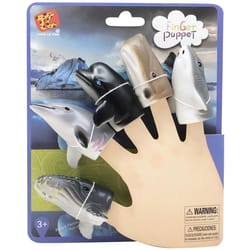Playmaker Toys Sea Life Finger Puppets Assorted 5 pc